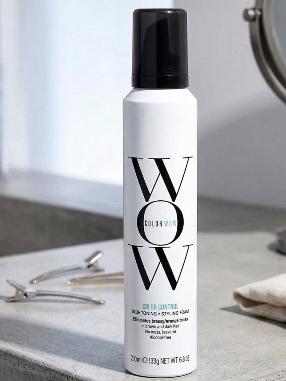 Color Wow Blue Toning & Styling Foam